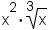 x*x* 3 radical(x) = x^2 3 radical(x)