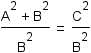 (sin^2 theta + cos^2 theta)/(cos^2 theta) = 1/(cos^2 theta)