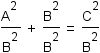 (sin^2 theta)/(cos^2 theta) + 1 = 1/(cos^2 theta)