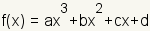 f(x)=ax^3+bx^2+cx+d