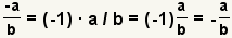 (-a)/b=(-1)*a/b=(-1)*a/b=-(a/b)