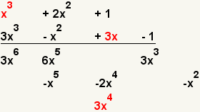 (x^3+2x^2+1)* (x^3+2x^2=1)