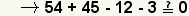 ¿54+45-21-3?0