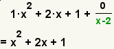 (x^3-3x-2)/(x-2)