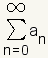 La suma de n=0 al infinito de un N. secundario.