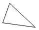 triángulo agudo