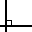 Small square denoting a right angle.